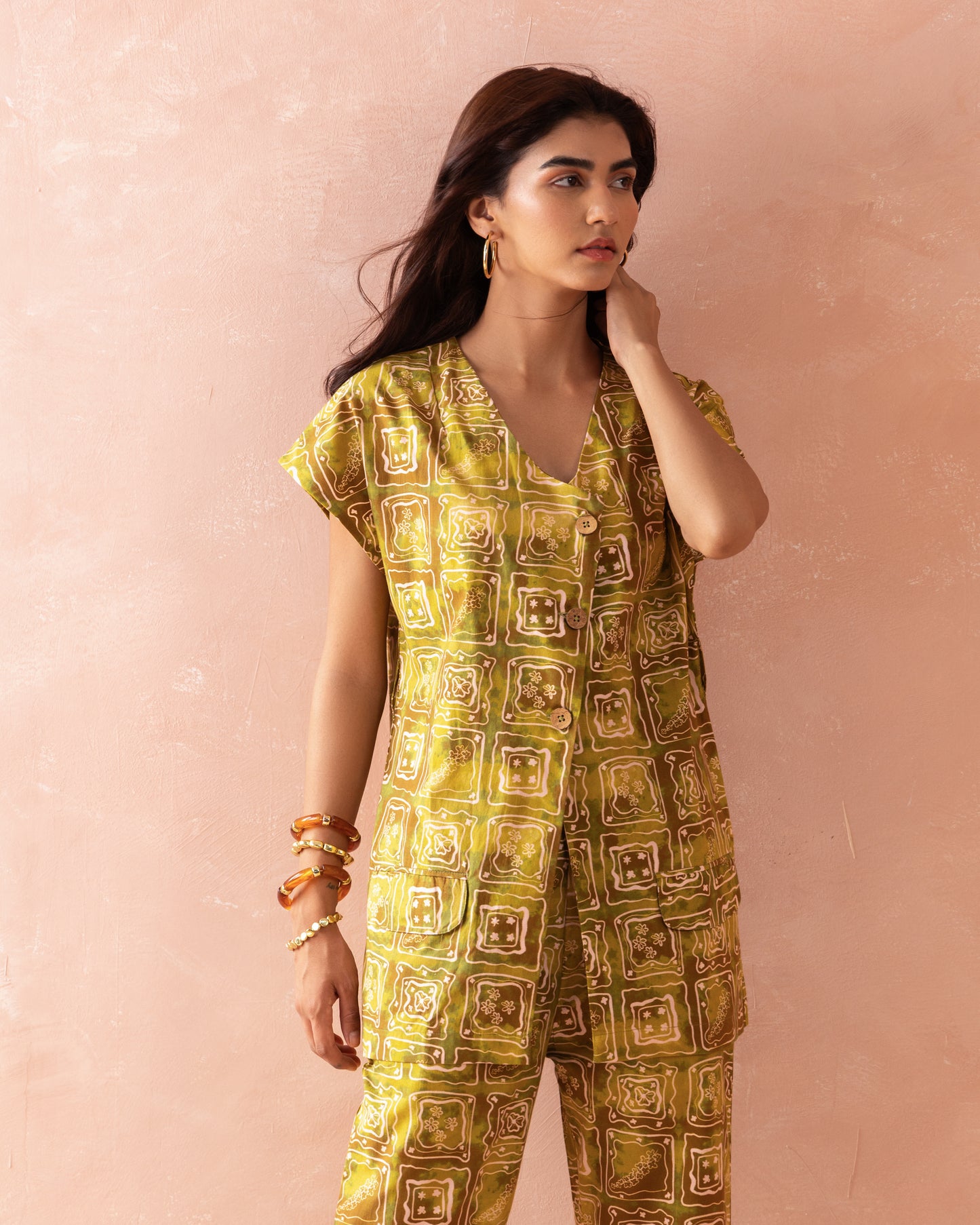 FIELD BLOOM WAISTCOAT SET