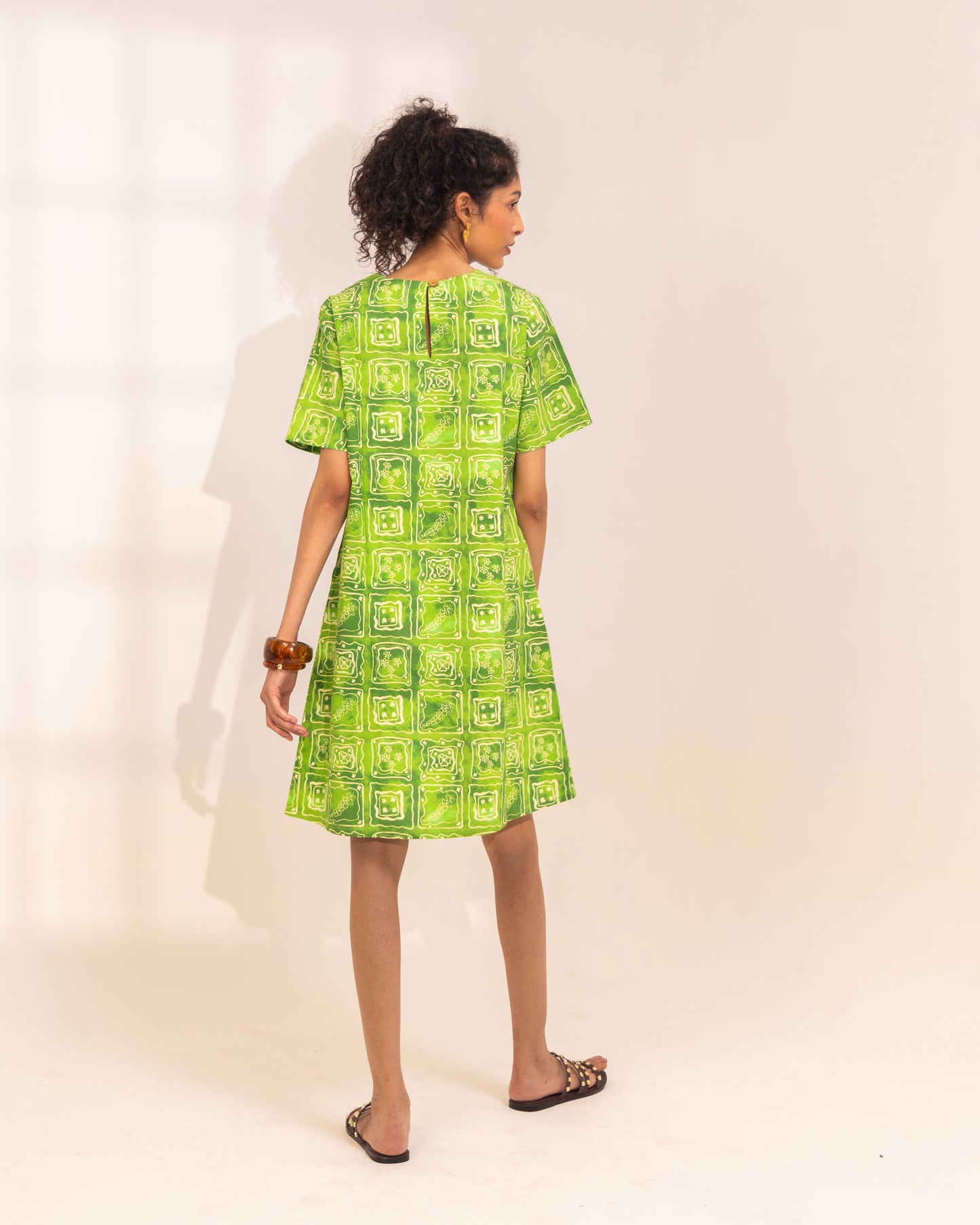 JOY FERN SHIFT DRESS