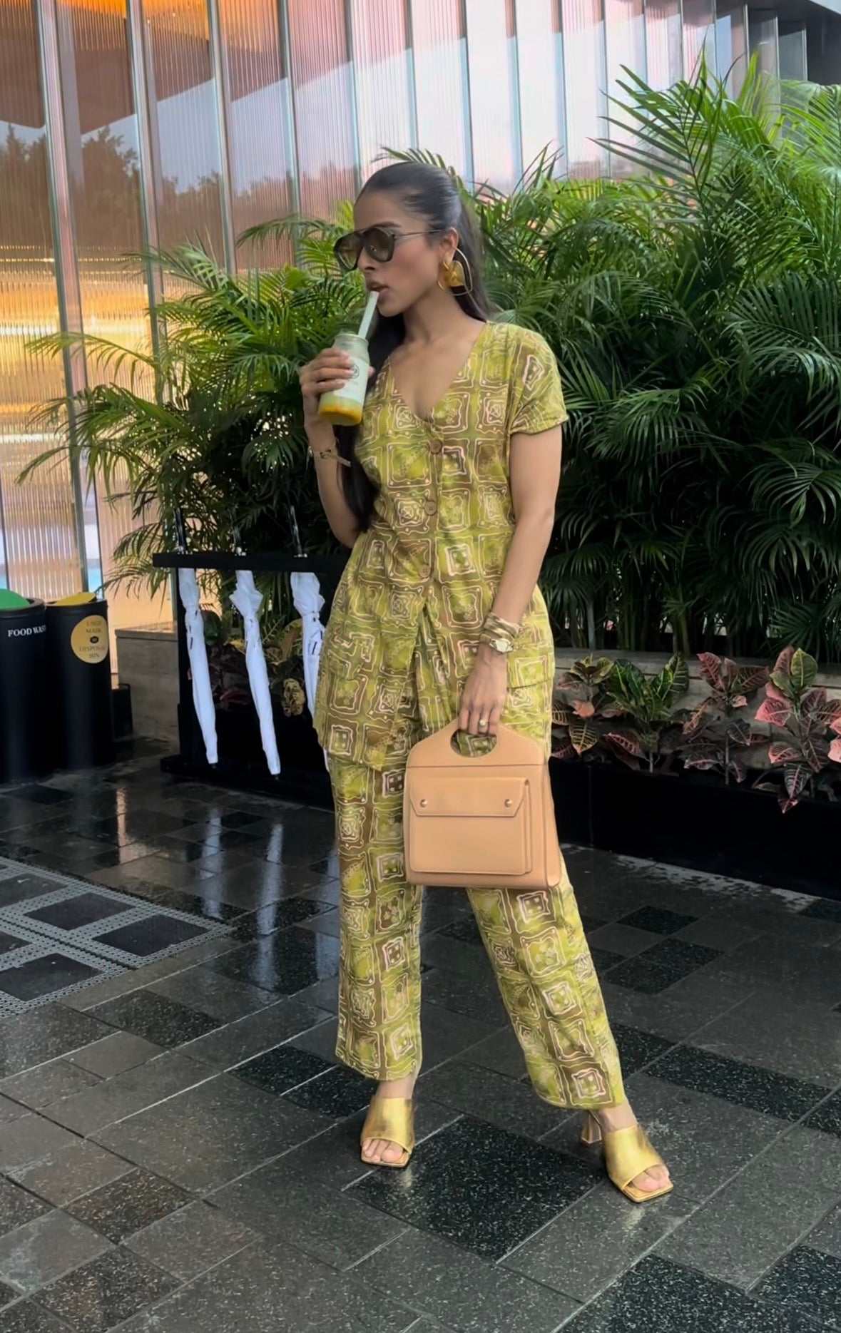 FIELD BLOOM WAISTCOAT SET