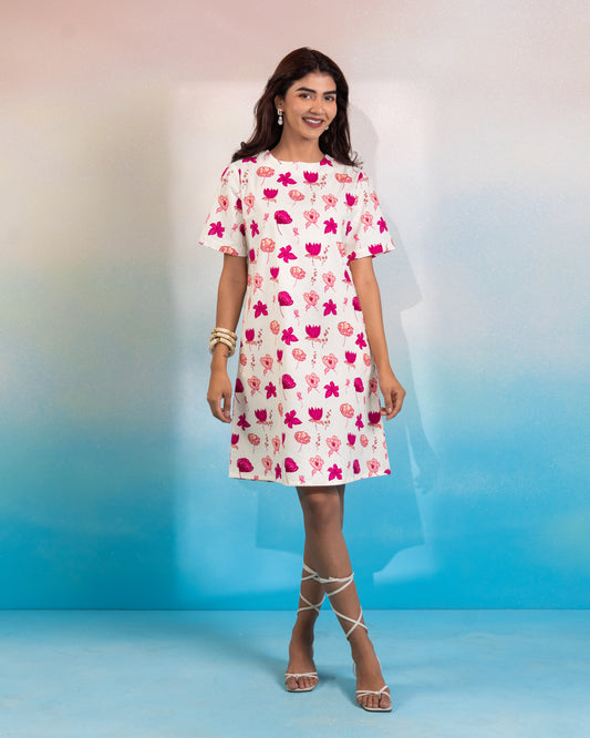 BLOOMCORE SHIFT DRESS