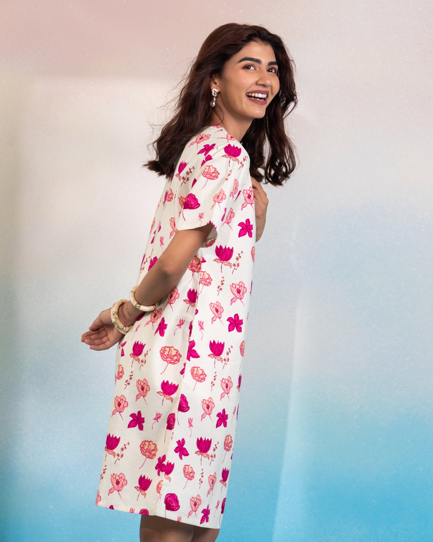 BLOOMCORE SHIFT DRESS