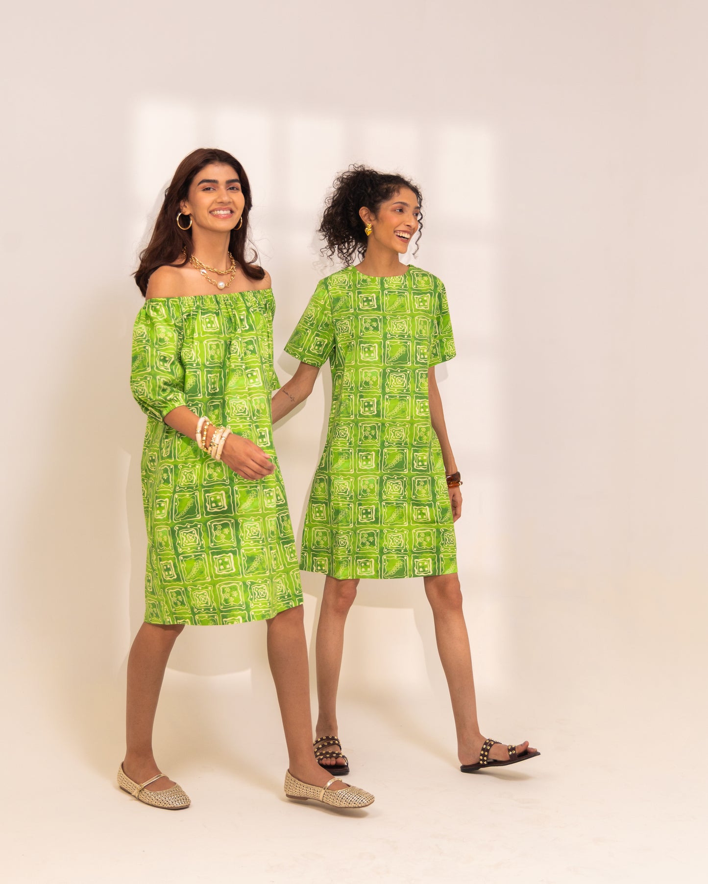 JOY FERN SHIFT DRESS