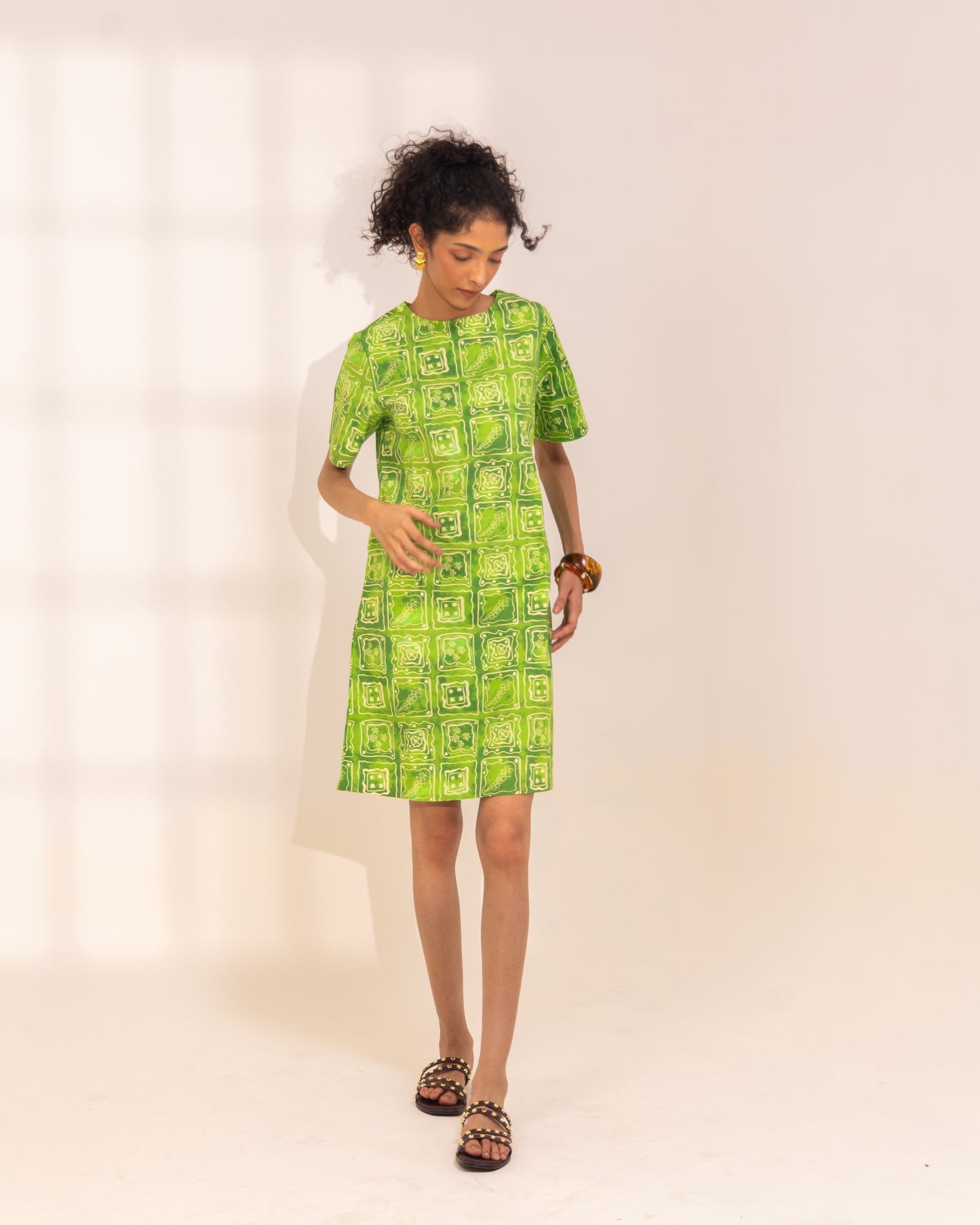 JOY FERN SHIFT DRESS