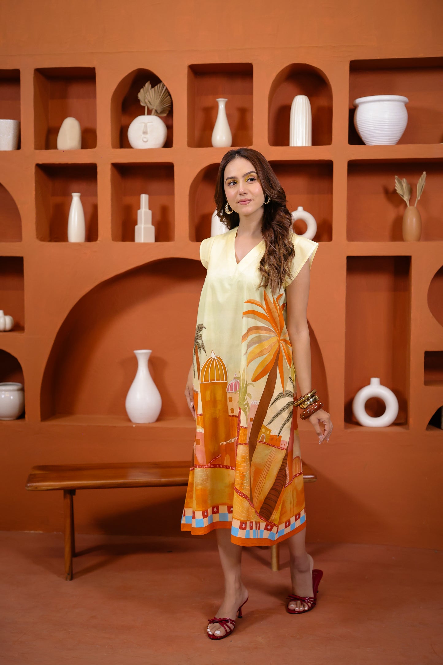Sahra Kaftan Dress