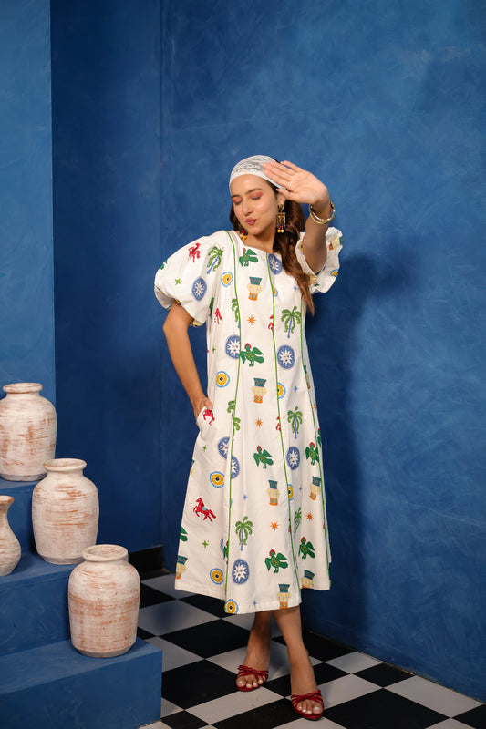 Whimsy Panelled Dress