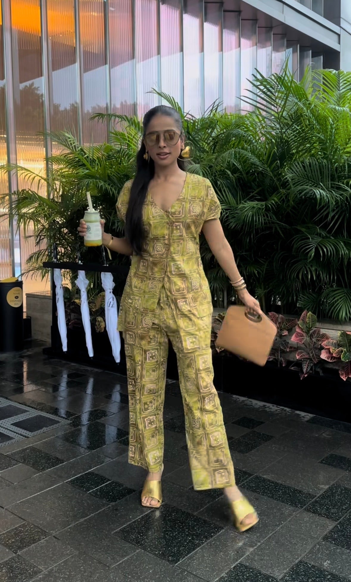 FIELD BLOOM WAISTCOAT SET