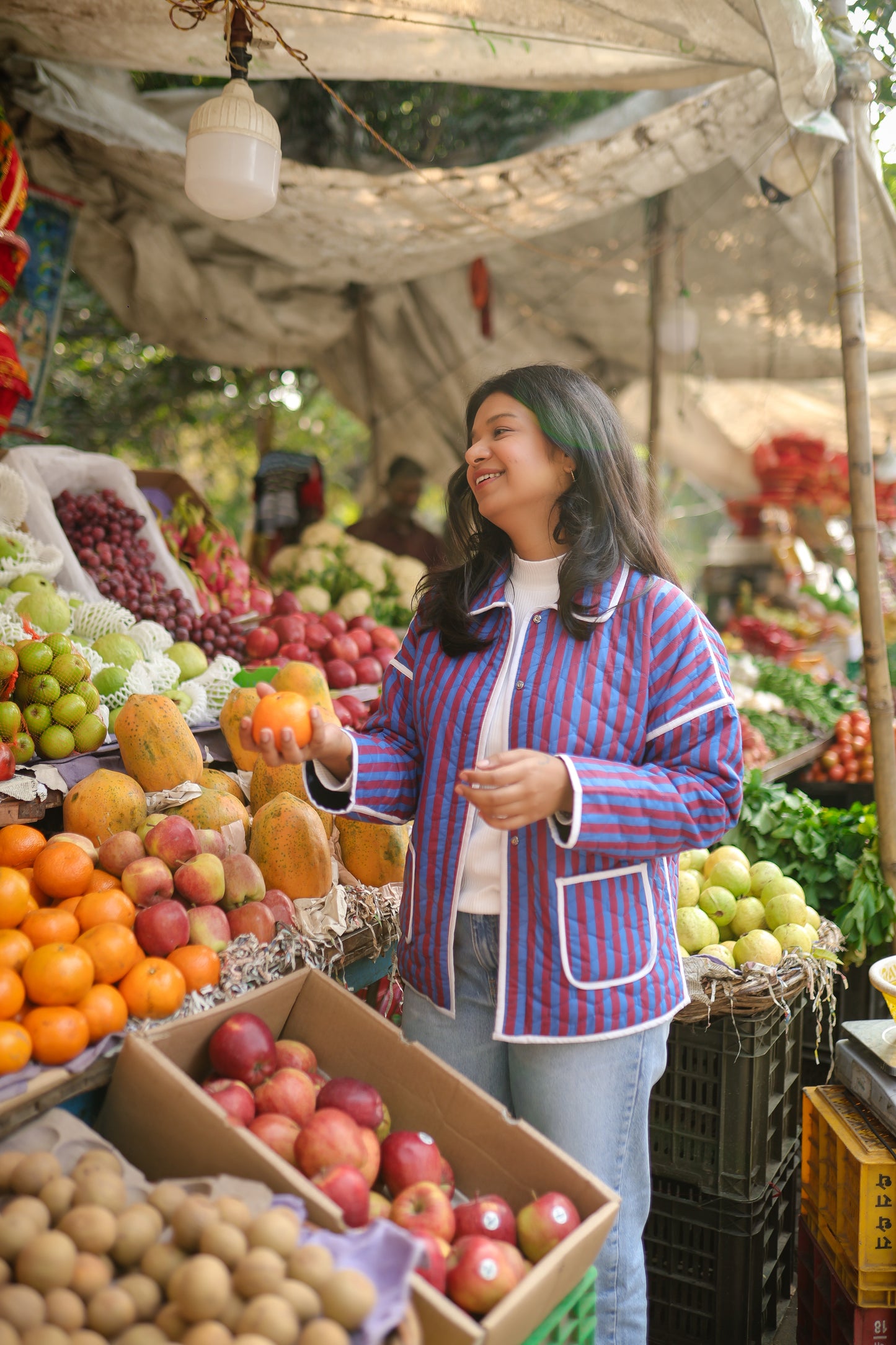 Carnival Stripe Shacket