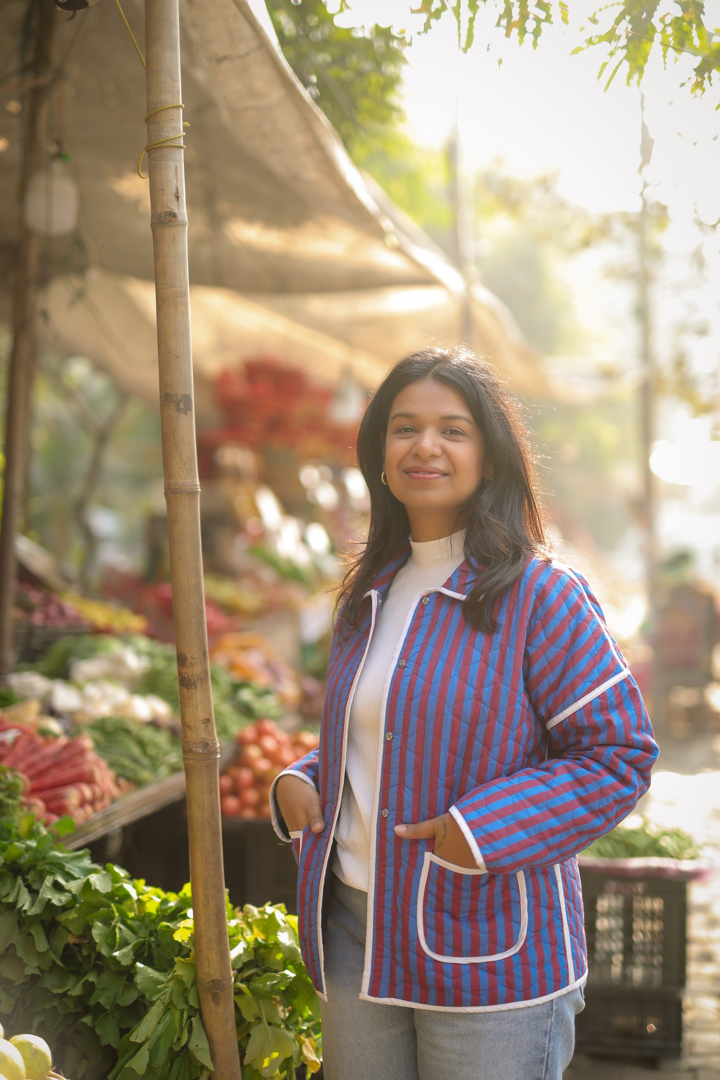 Carnival Stripe Shacket