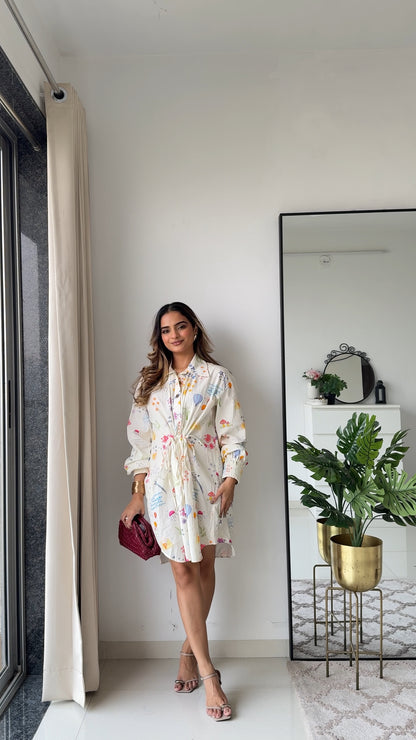 DOODLE SHIRT DRESS